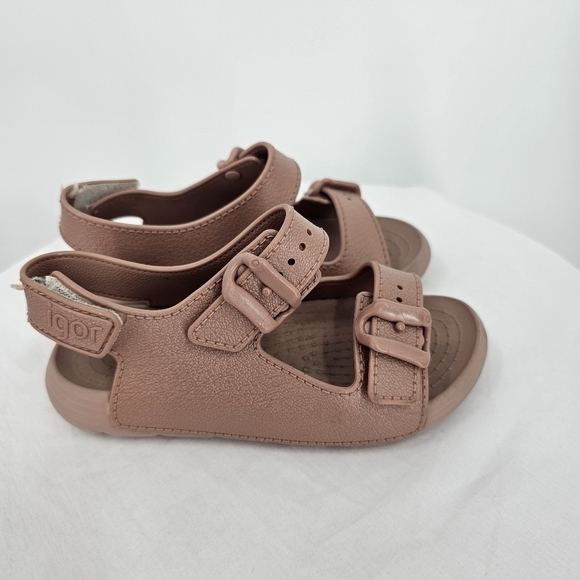 IGOR Mauve Kids Jelly Sandals | Size‎ 26 | EUC - Picture 4 of 8